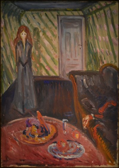 The Murderess by Edvard Munch